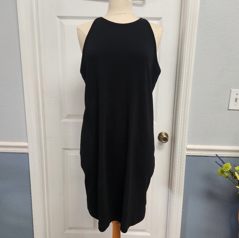 Elegant Black Sleeveless Dress